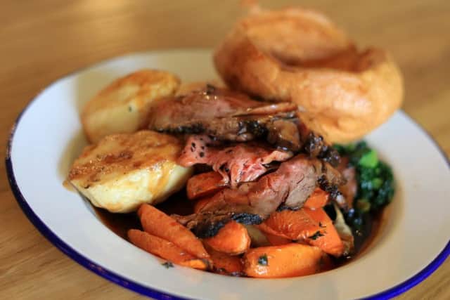 Food review at the Sentinel Brewhouse on Shoreham St in Sheffield. The Sunday lunch. Picture: Chris Etchells