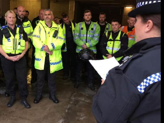A police day of action is being held in Rotherham