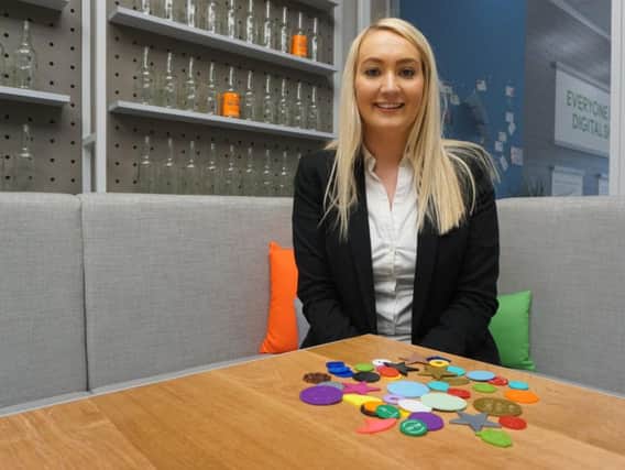 Amy Coghlan of Attercliffe-based Plastic Tokens