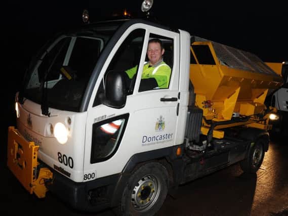 Gritters have already been on the streets of Doncaster