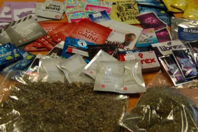 Psychoactive substances seized in Sheffield