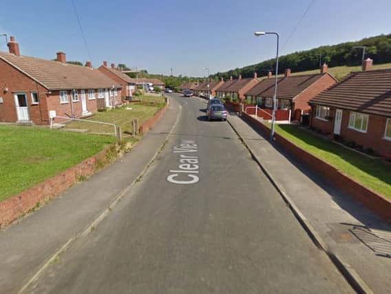 Firefighters were called out to the incident in Clear View, Grimethorpe at around 7.50pm last night.Picture: Google