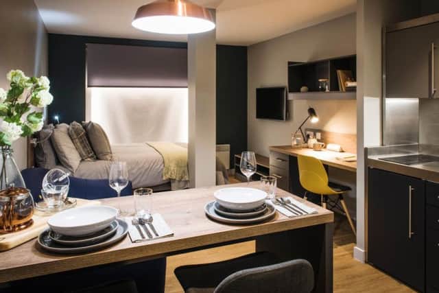 Crown House offers some of Sheffield's swankiest student accommodation.