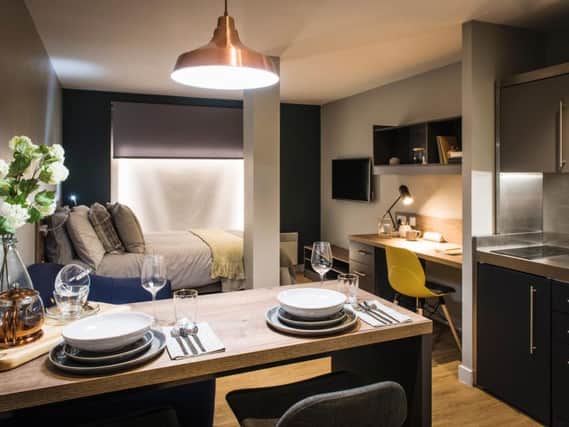 Crown House offers some of Sheffield's swankiest student accommodation.
