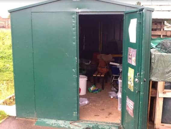 A storage unit at Goldthorpe Primary School was broken into