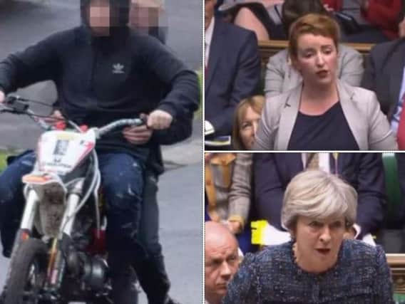 Heeley MP Louise Haigh has urged the PM to protect the police in persuing criminals on bikes and mopeds