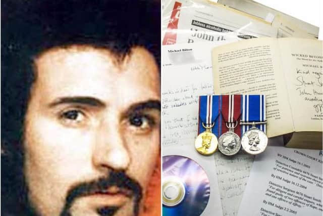 Artefacts relating to Yorkshire Ripper hoaxer Wearside Jack are to be auctioned in Sheffield.