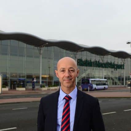 Steve Gill, chief executive of Doncaster Sheffield airport. Picture Scott Merrylees