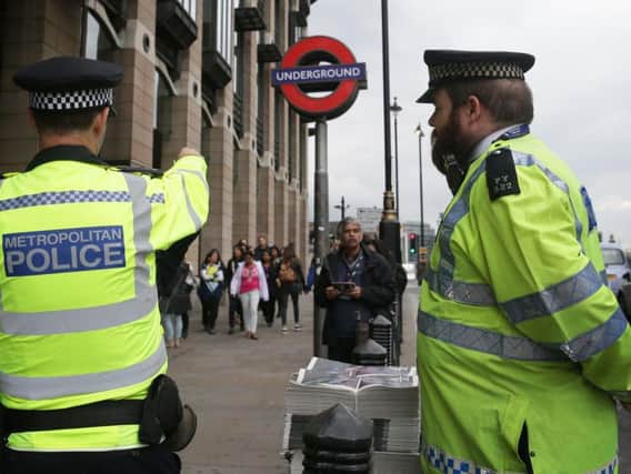 The device was detonated on a packed London Underground train