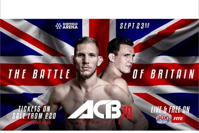 Battle of Britain ACB 70 action at Sheffield Arena September 23, 2017