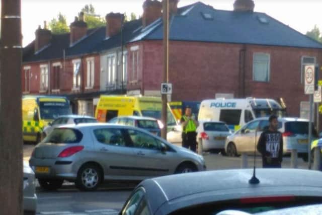 Emergency services are dealing with an incident in Hexthorpe (Picture: James English)