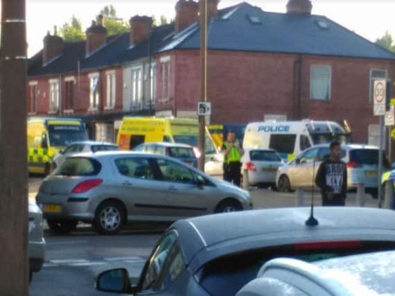 Emergency services are dealing with an incident in Hexthorpe (Picture: James English)