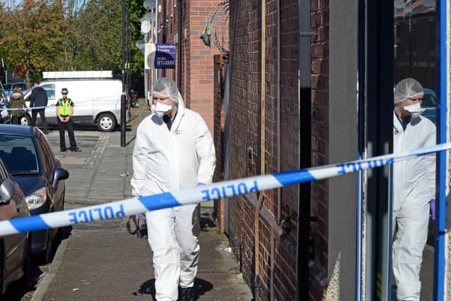A police officer was attacked in Hexthorpe this morning