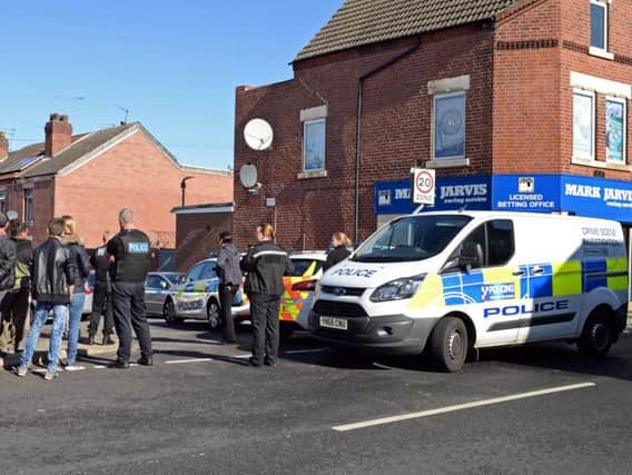 A police officer was attacked in Hexthorpe