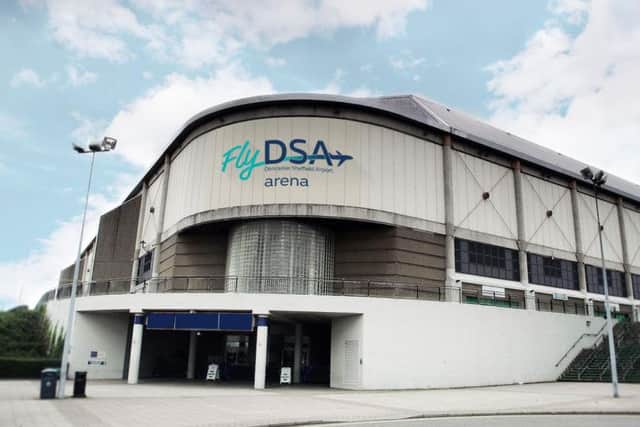 Fly DSA Arena is the new name of Sheffield Arena after naming rights were secured today by Doncaster Sheffield Airport