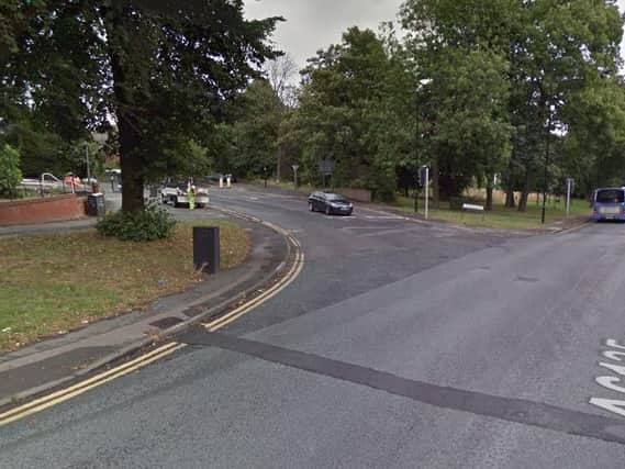Barnsley Road, at the junction with Norwood Road, where the syringes were found