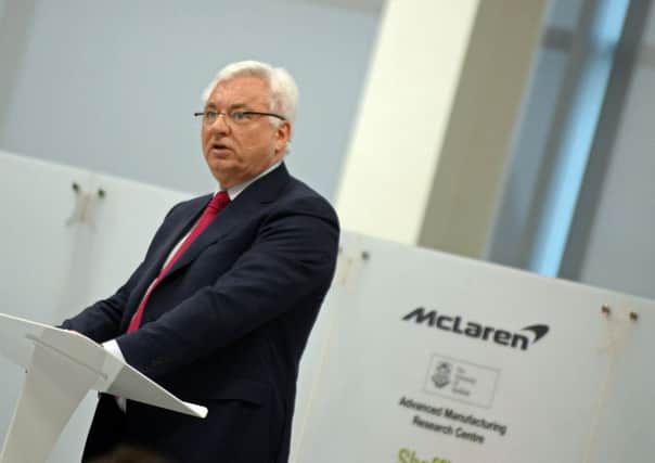Sir Nigel Knowles, Chairman of the sheffield City Region LEP, pictured.  Picture: Marie Caley NSST McLaren MC 7