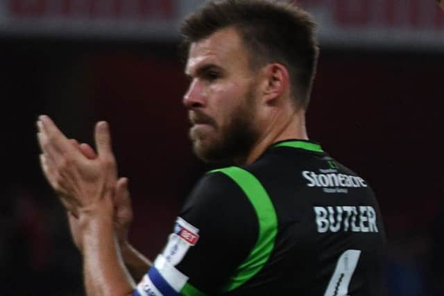 Andy Butler scored the first goal