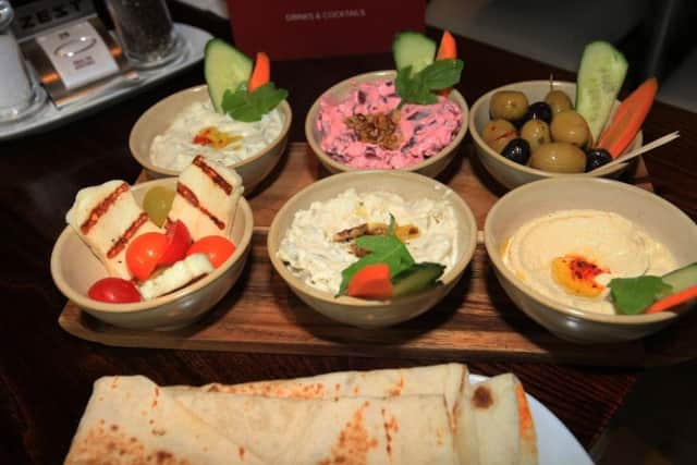 Zest's Meze Combo (Photos: Chris Etchells)