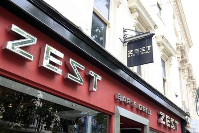 Zest's High Street welcome