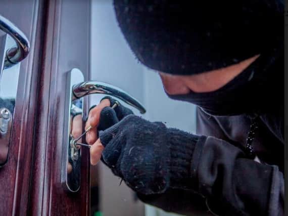 Students have been warned to be on their guard against thieves and burglars