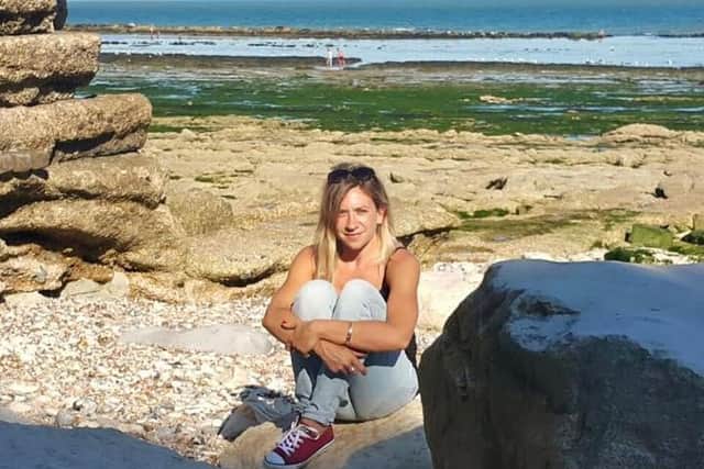 Lauren Hackett in Portugal.