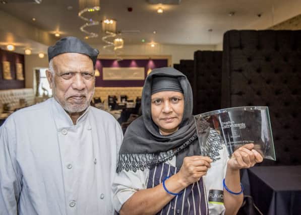 Cutlers Spice food review Head chef Noim Ullah and chef Ashrafun Nessa Begum