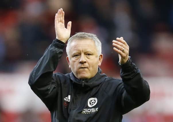 Chris Wilder says his players proved their mettle even before the start of the new Championship season: Simon Bellis/Sportimage