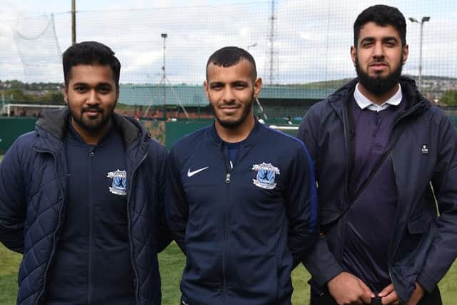Coaches Jawad Bari, Burhaan Qadria and Nasaruddin Meah