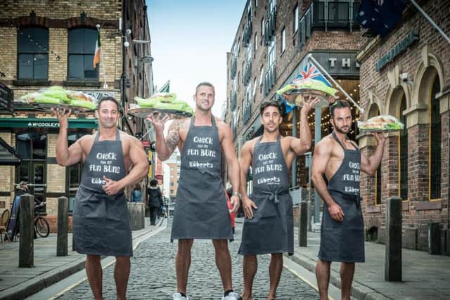 Will you spot these hunks in Sheffield?