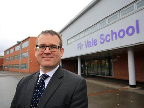 Simon Hawkins, new headteacher at Fir Vale School. Picture: Chris Etchells