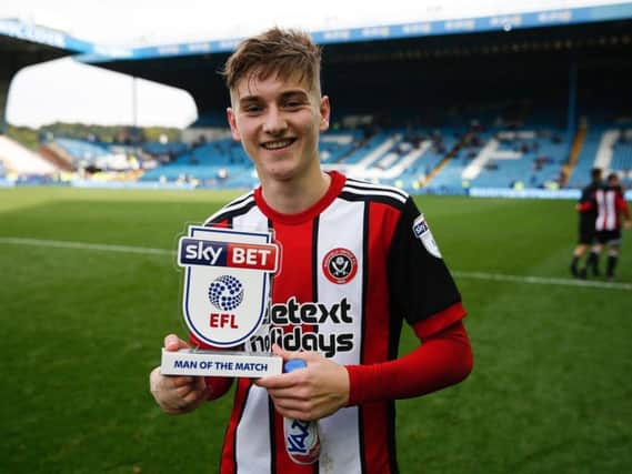 David Brooks was man of the match in United's Sheffield Derby at Hillsborough