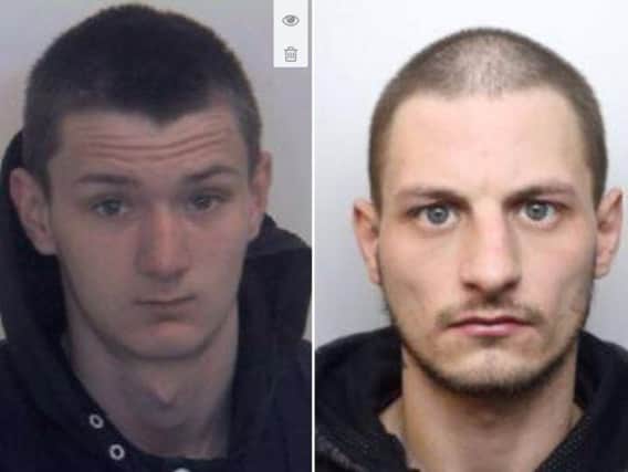 Ben Chivers and Brett McLaughlan have been jailed for abusing young girls in Rotherham
