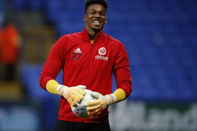 Jamal Blackman is expected to start against Ipswich Town today: Simon Bellis/Sportimage