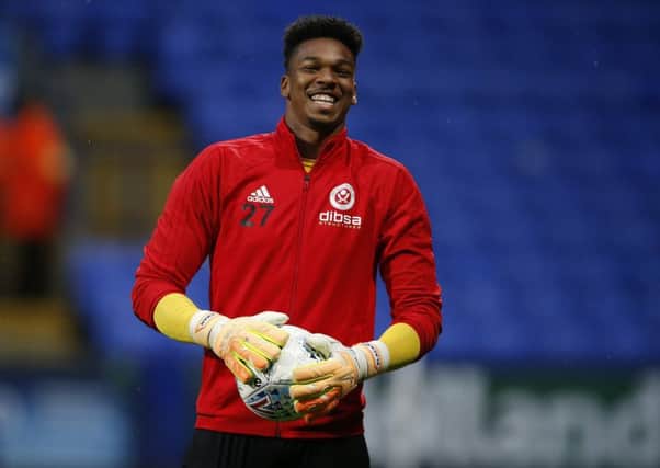 Jamal Blackman is expected to start against Ipswich Town today: Simon Bellis/Sportimage