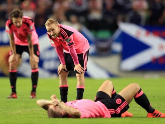 Barry Bannan suffered disappointment with Scotland on international duty last week