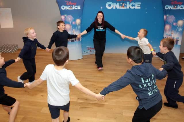 Disney On Ice youngsters get Fit To Dance at workshop in Sheffield