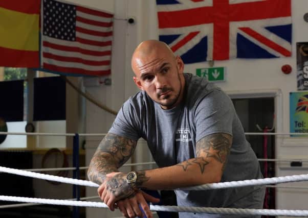 Jamie Sheldon pictured at Steel City Boxing Club in Sheffield. Picture: Chris Etchells