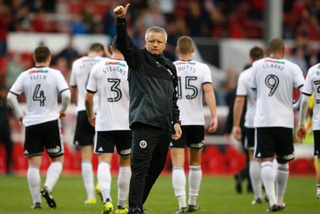 Sheffield United manager Chris Wilder has no problem with rewarding players for good work