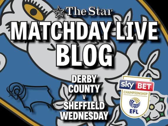 Sheffield Wednesday at Derby County - LIVE