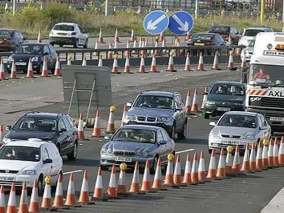 Speed limits through roadworks could be increased. File picture.
