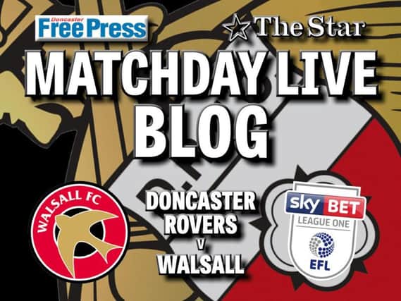 Rovers v Walsall