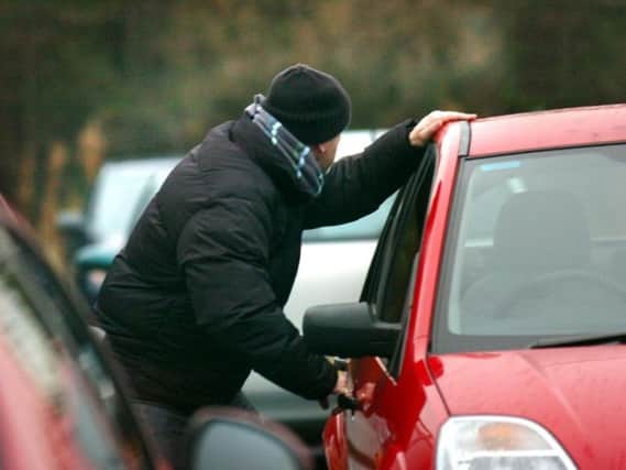 Thieves have been busy targeting cars in Sheffield