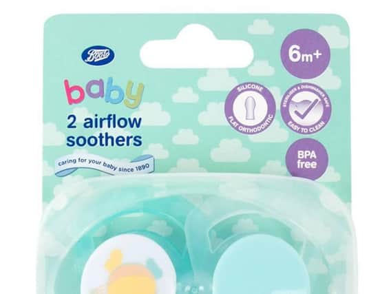 Boots Baby Airflow Soothers - Picture: Boots
