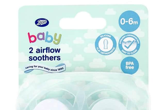 Boots Baby Airflow Soothers - Picture: Boots