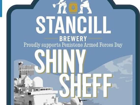 The Shiny Sheff beer is named after the HMS Sheffield