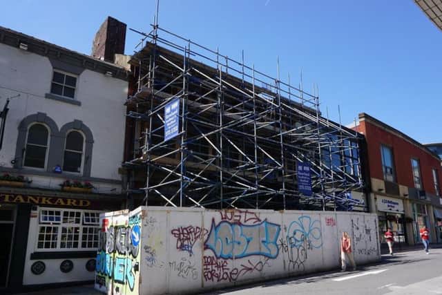Leah's Yard, which is within the retail quarter site.
