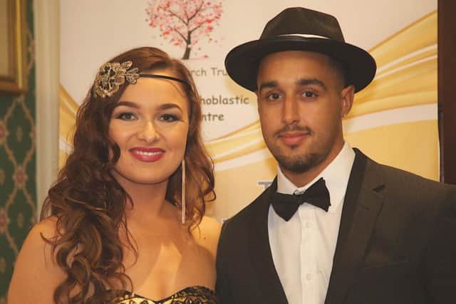Jodie and Aaron at the GTD ball