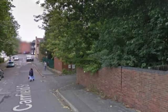 Carrfield Street, Sheffield. Picture: Google