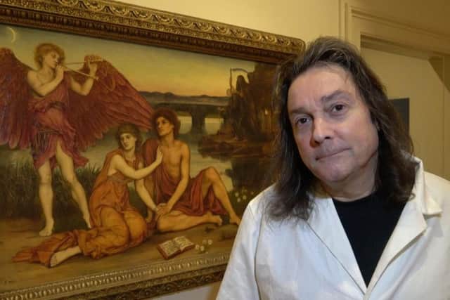 Expert Dr Stephen Buckley believes he will fin mummy remains in paintings at Cannon Hall